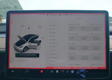 2023 Tesla Model Y Awd/Long Range Dual Motor All-Wheel Drive z USA, uszkodzony, nr VIN 7SAYGDEE8PA150850